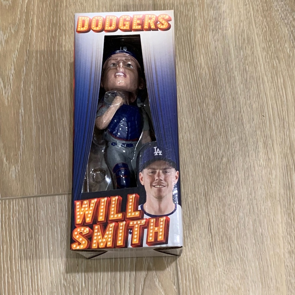 NEW - Dodgers Will Smith Bobblehead 2024 Championship